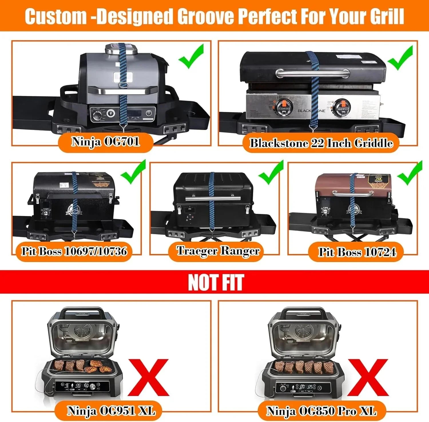 034f4284cc85fff02bee6f14d8115169dbc2084c721cd53229b8bec46fbcdf75-1 Collapsible zewnętrzny grill stojak, do 22-cali Griddles