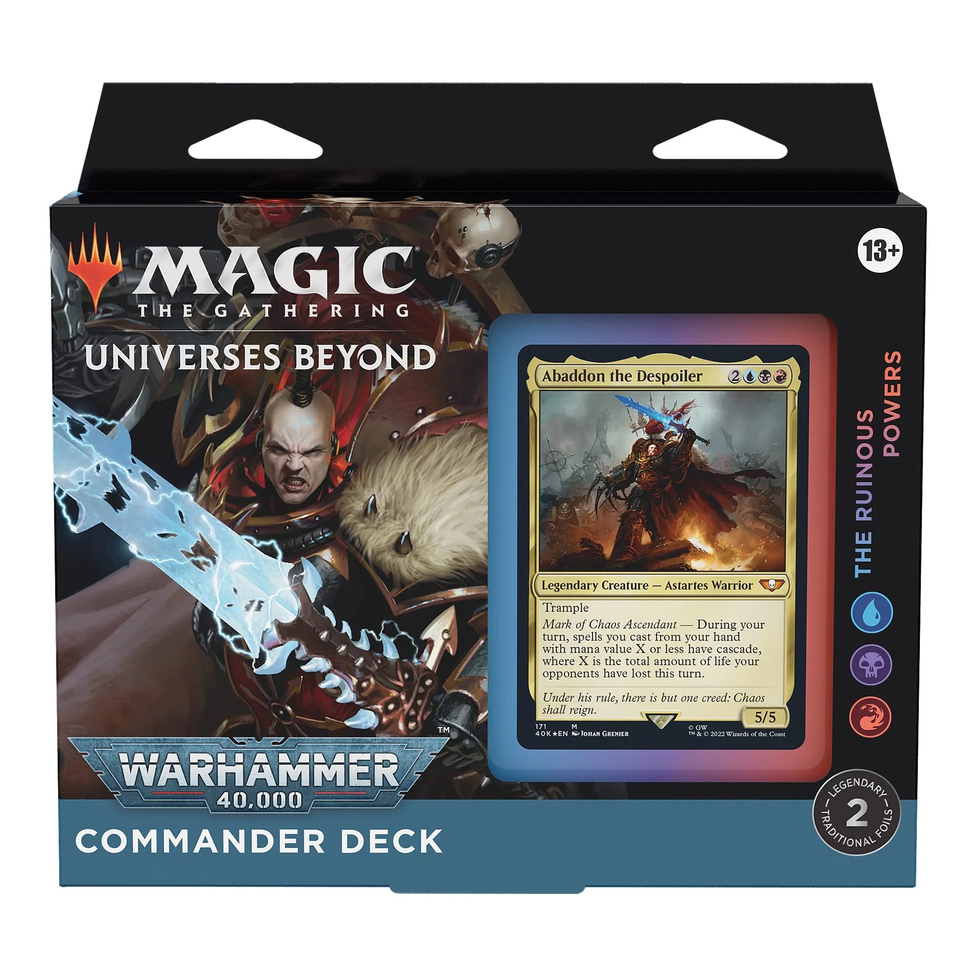 Card gra, Commander, zestaw