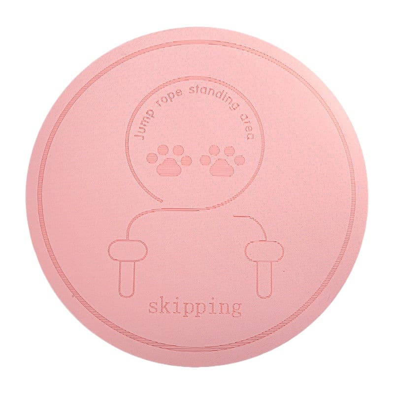 1-Silent_Thick_Jump_Rope_Floor_Mat Silent Thick trampolina Rope podłoga mata, do bezprzewodowy wewnętrzny Fitness Training