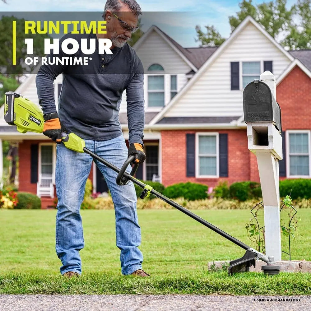 1787380690_ba6pkqio String Trimmer - 40V 15 in. Expand-it Cordless Battery Attachment Capable - Featuring 4.0 Ah Battery and Charger
