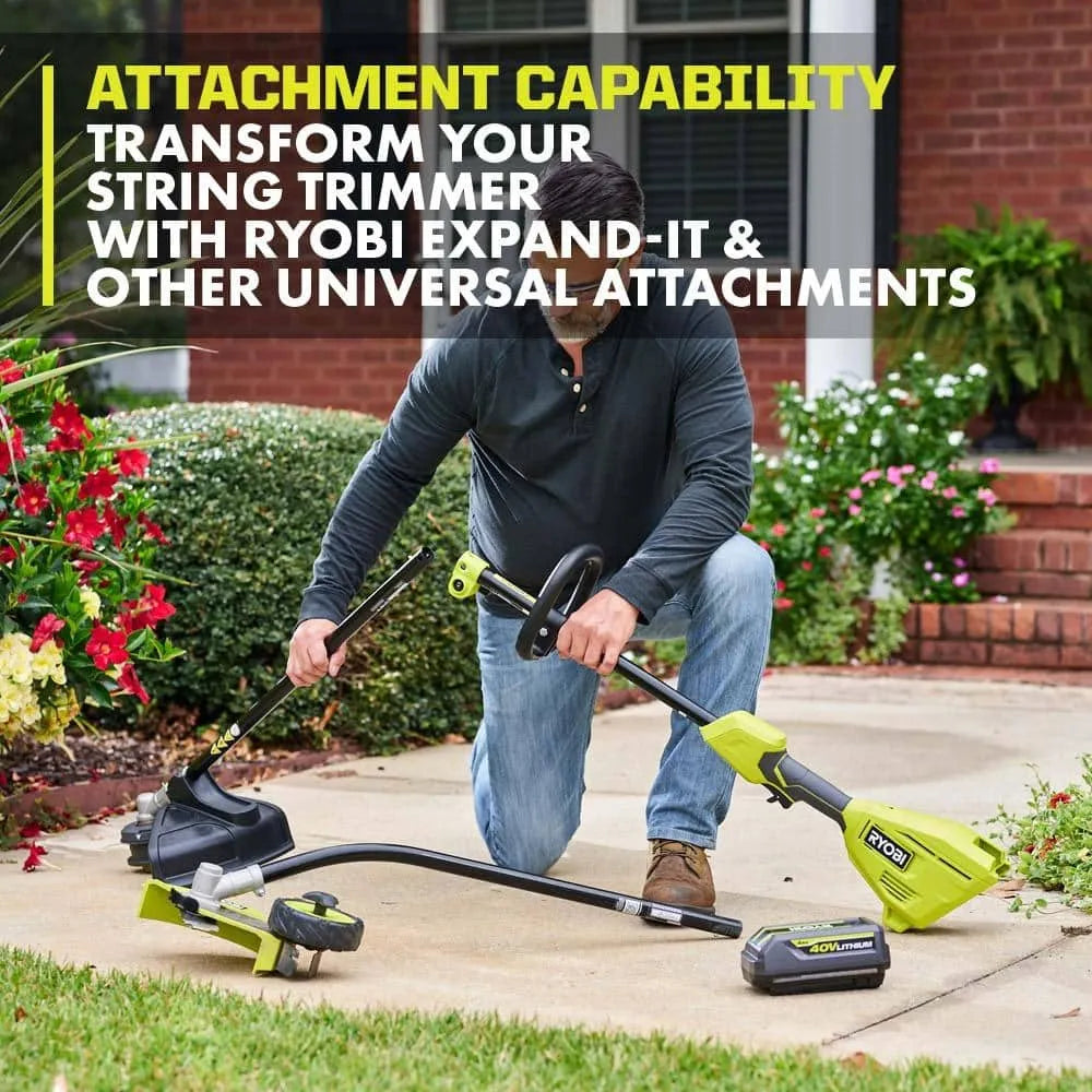 1787380695_EsihU7wl String Trimmer - 40V 15 in. Expand-it Cordless Battery Attachment Capable - Featuring 4.0 Ah Battery and Charger