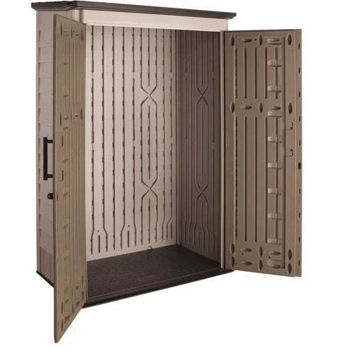 Zewnętrzny szopa magazynowa, 52 Cu.ft., Weather-resistant, zamykany Doors