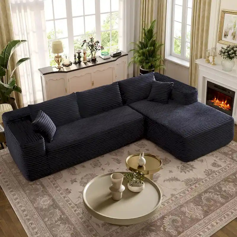 1787382118_EQZufD6d Cozy Long Plush Chaise sofa, No Assembly Needed