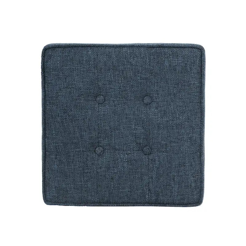 1787382941_XyrzFrGx Niebieski Woven tkanina magazynowy Ottoman, 18-cali Square Tray Top