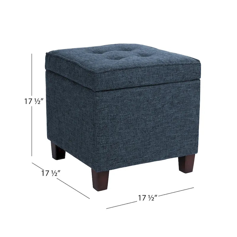 1787382944_KCiU97tr Niebieski Woven tkanina magazynowy Ottoman, 18-cali Square Tray Top