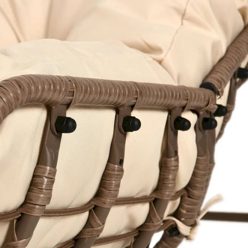 1787383298_yGXUjKTM Oversized zewnętrzny Papasan Rocking z Cushion krzeslo, tarasowy Basket krzeslo