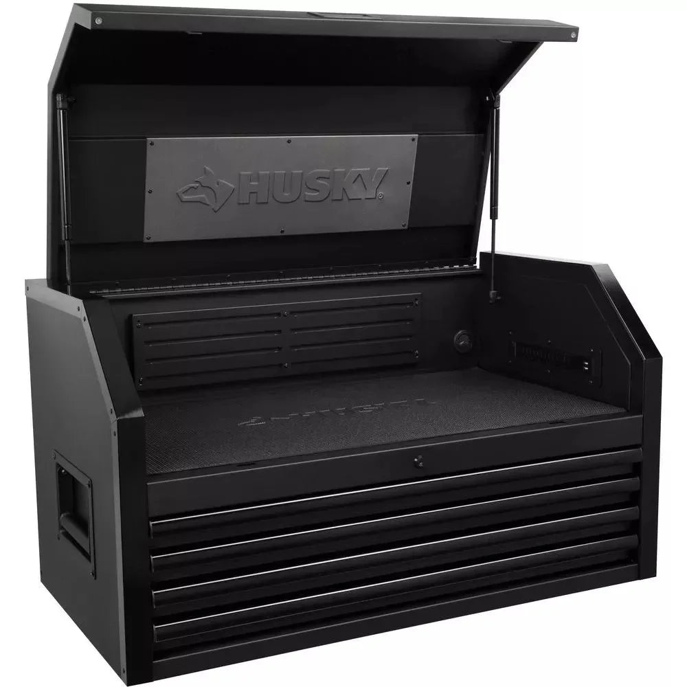 Narzędzie Chest, Industrial 41 w. W X 21.5 w. D 4-DRAWER Top, w Matte czarny