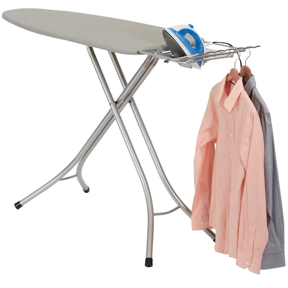 Household Essentials szeroki stal Top Ironing Board z Fixed żelazko Rest