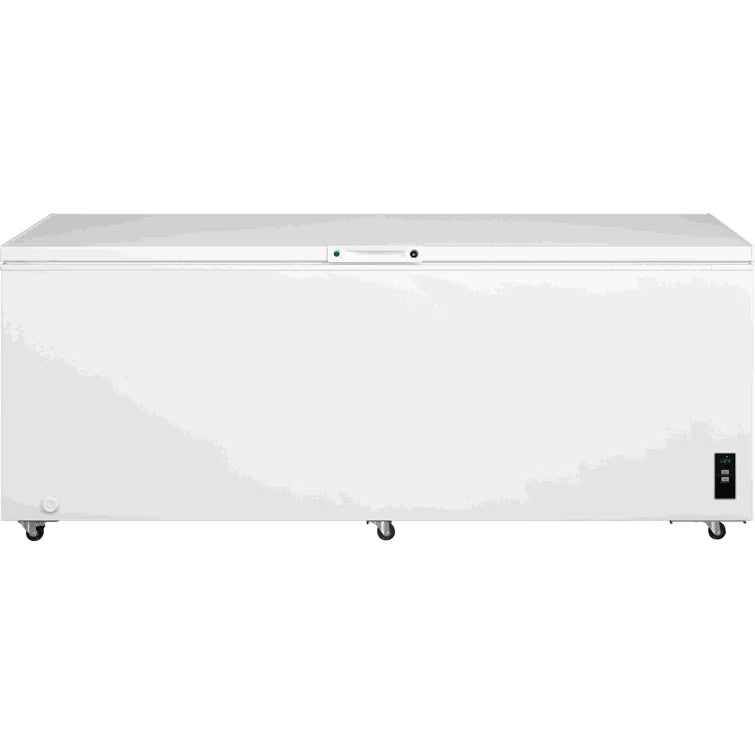 Przenośny 24.8 Cubic stop Cu. ft Chest zamrażarka z regulowany Temperature Controls