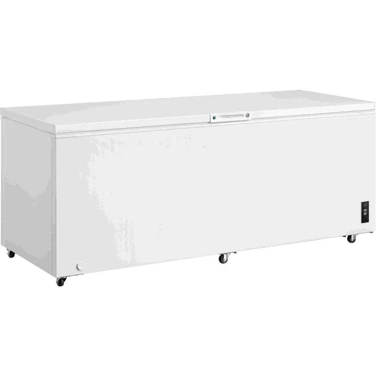 Przenośny 24.8 Cubic stop Cu. ft Chest zamrażarka z regulowany Temperature Controls