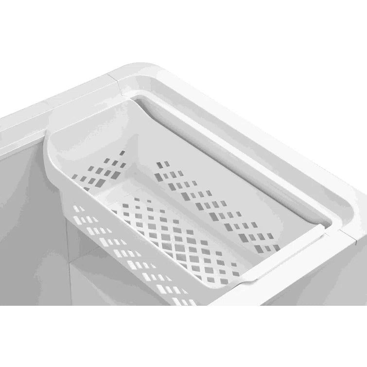 Przenośny 24.8 Cubic stop Cu. ft Chest zamrażarka z regulowany Temperature Controls