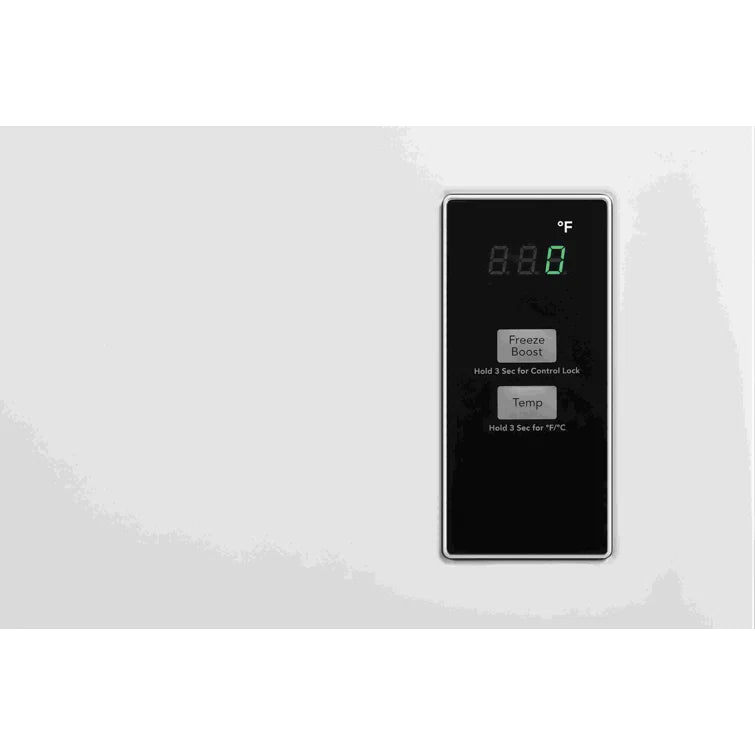 Przenośny 24.8 Cubic stop Cu. ft Chest zamrażarka z regulowany Temperature Controls