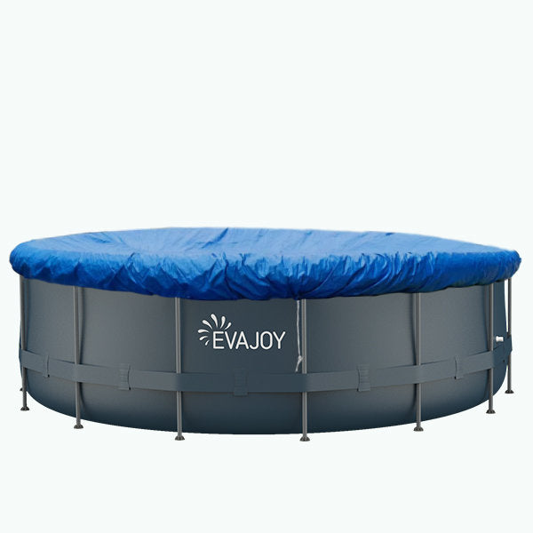 Plywacki basen, 16ft X 48w metal rama, zestaw, okrągły basen naziemny zestaw