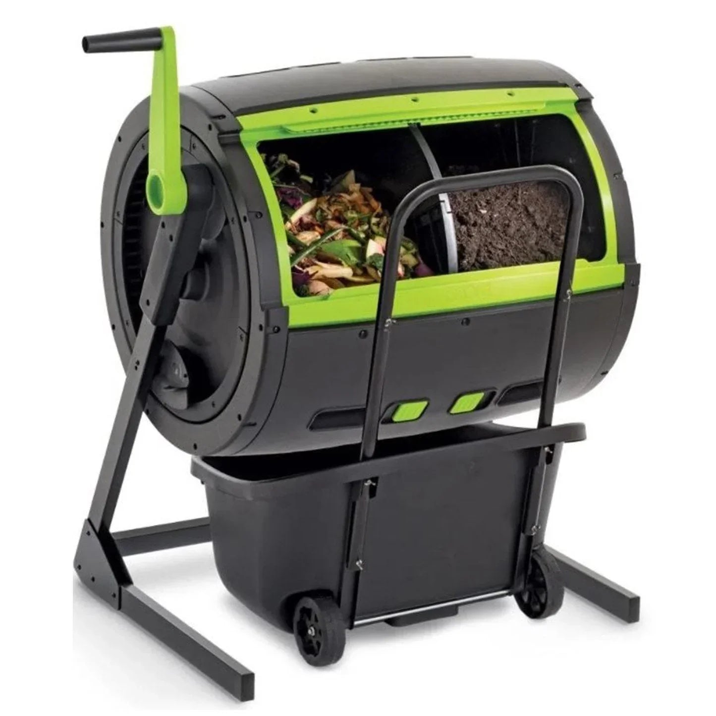 1787393396_hfbt5nH8 65-galon Compost Tumbler i wózek zestaw combo