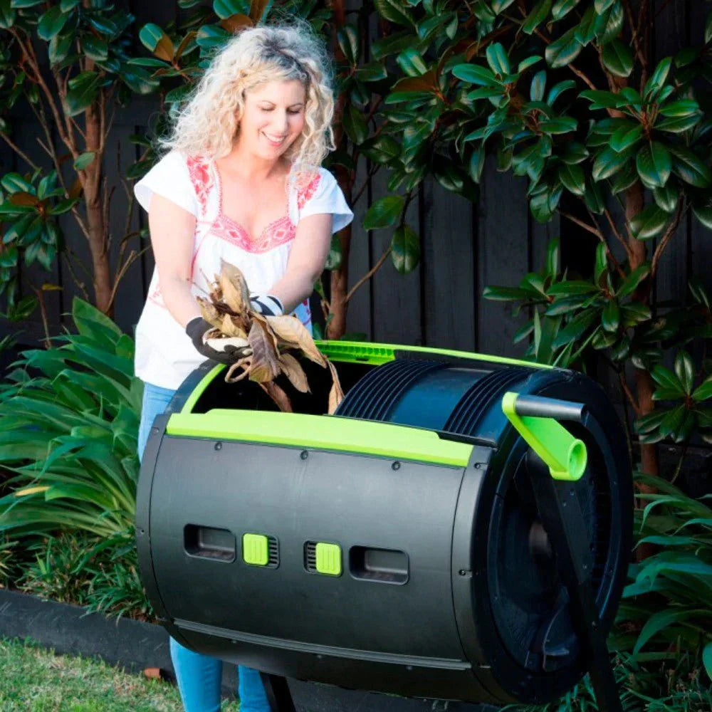1787393411_jmehKwSr 65-galon Compost Tumbler i wózek zestaw combo