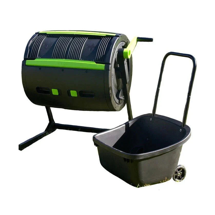 1787393419_L6KkliHm 65-galon Compost Tumbler i wózek zestaw combo
