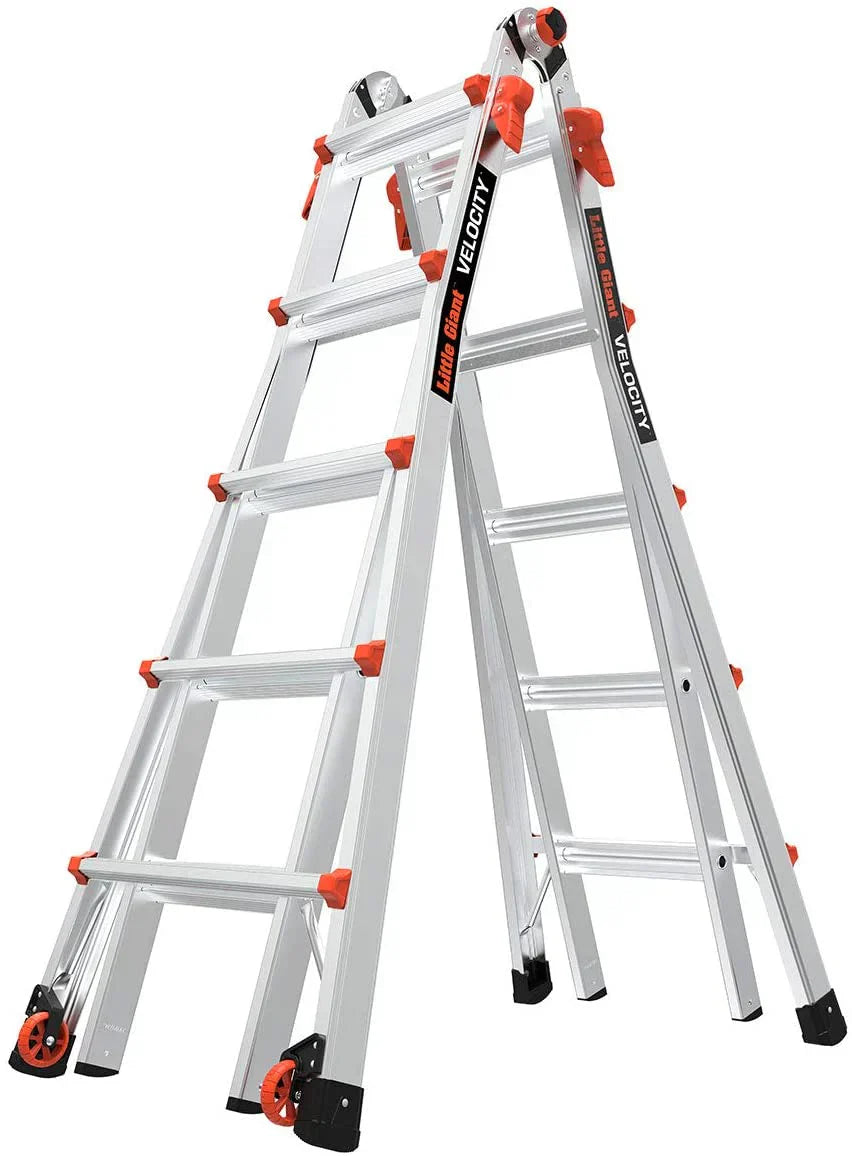 1787395238_cBWFg4WG 22-stopa Velocity Multi-use drabina, 300-Pound wytrzymaly Rating