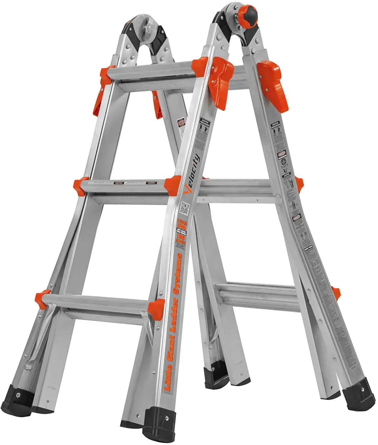 1787395246_AyY8tztn 22-stopa Velocity Multi-use drabina, 300-Pound wytrzymaly Rating