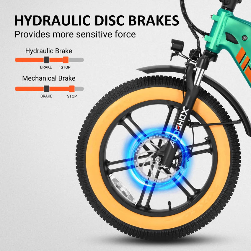 1787396196_8UEe9mUV Electric Bike - 2025, Designed for Adults - 750W Folding Electric Bike, 20-inch Step-thru Strong Frame Fat Tire M-160 Electric Bicycle 100 Mi Long Range