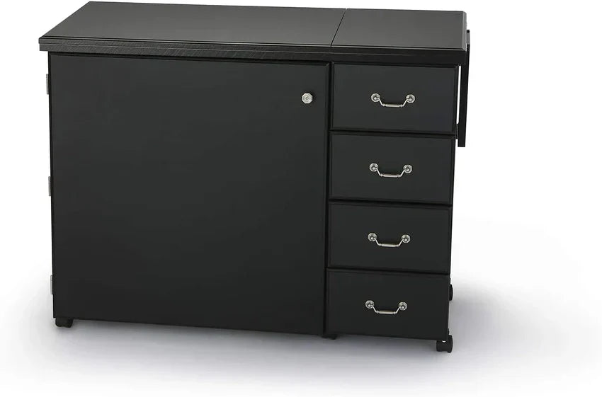 1787396273_yBs9q9HC Sewing Cabinet - 2025 353 Norma Jean, Designed for Sturdy Sewing - Cutting, Quilting, And Crafting with Storage and Airlift, Black Finish