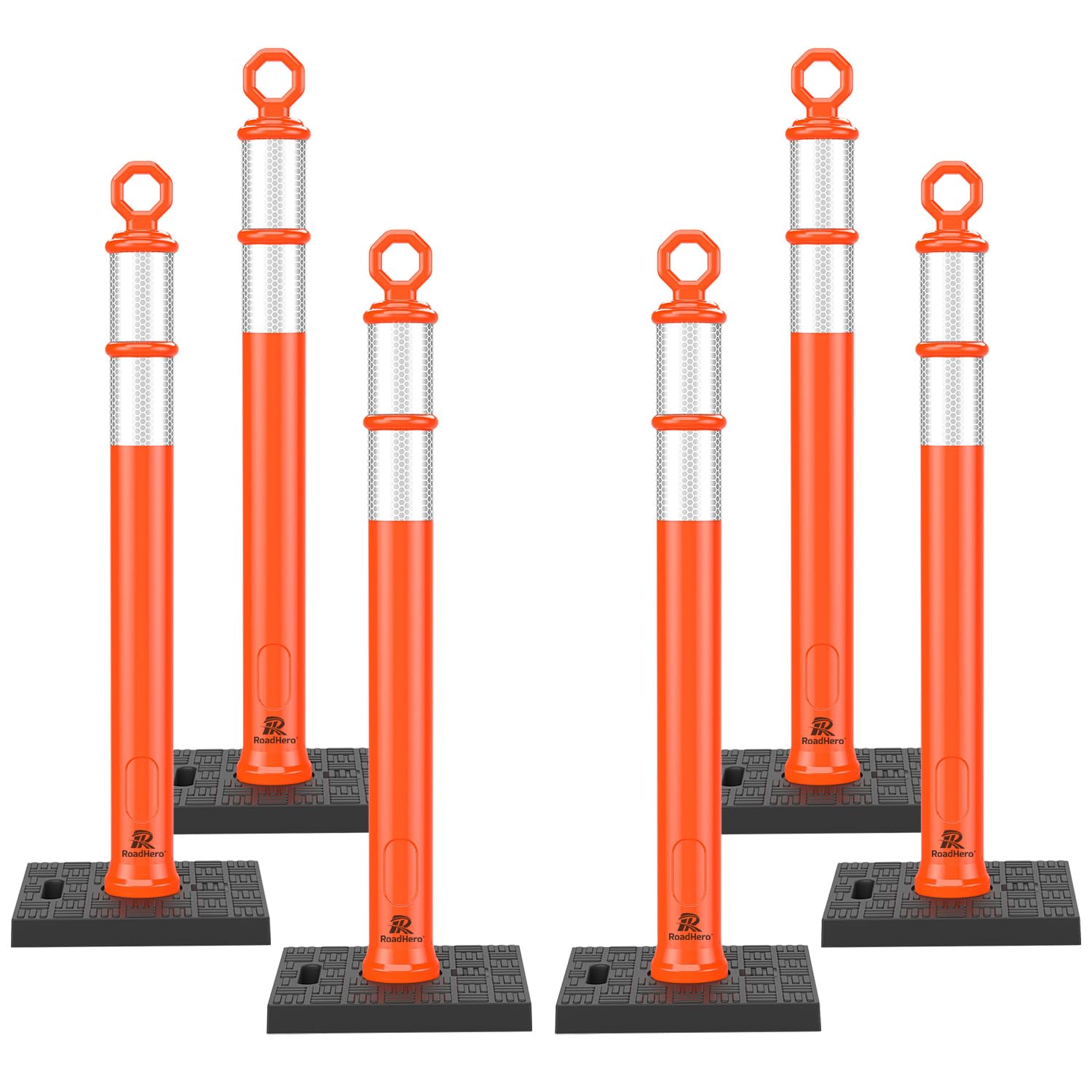 1787397603_cdhHMh1c 42 cali przenośny Orange Traffic Delineator