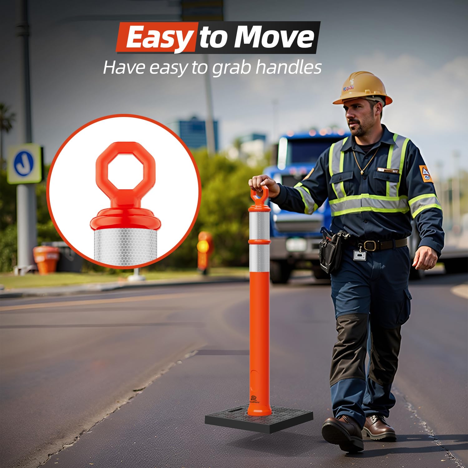 1787397621_SXGpuoce 42 cali przenośny Orange Traffic Delineator