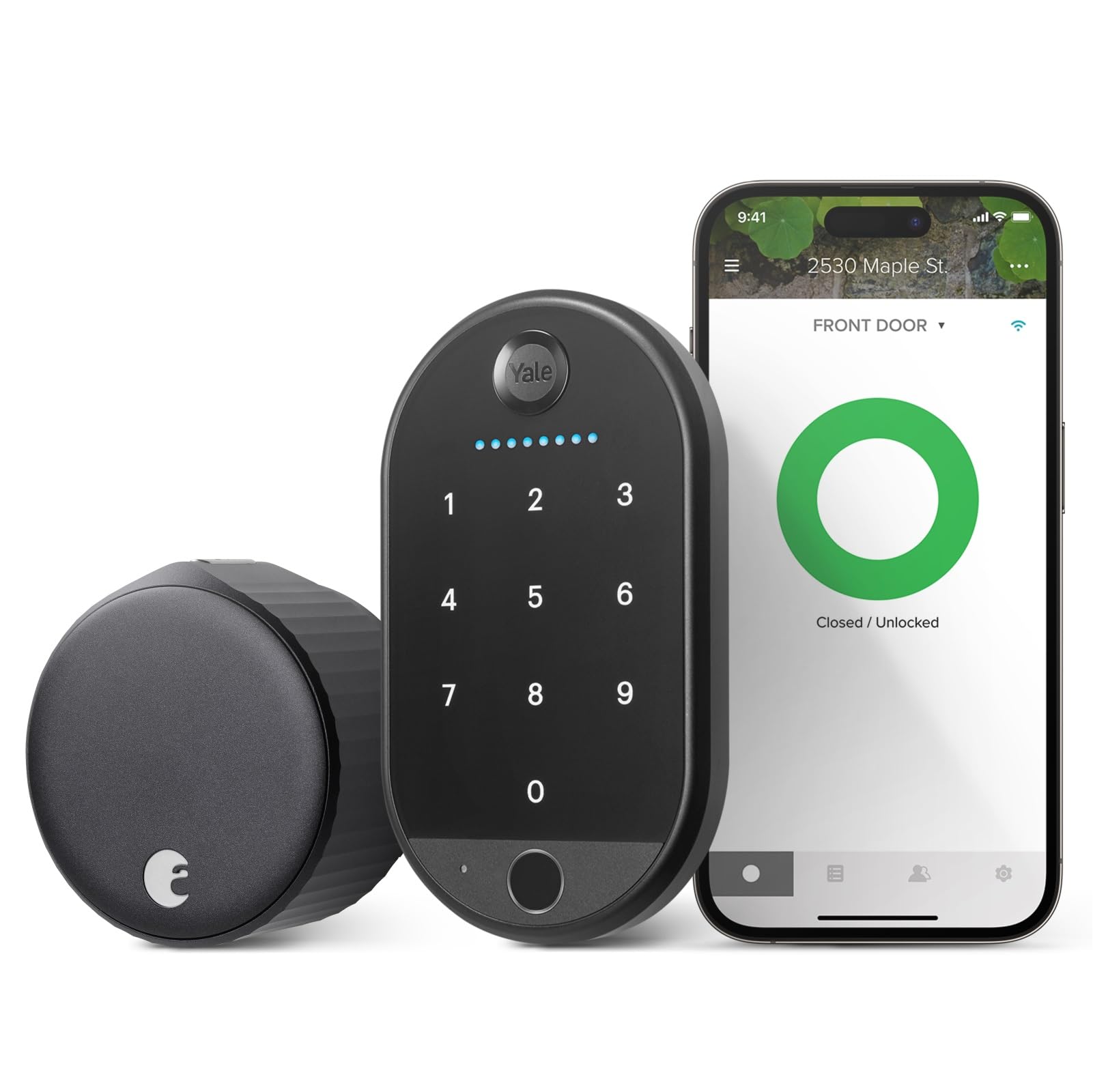 1787398128_1ztiDcid August Wi-Fi z Keypad Touch smart Lock, czarny