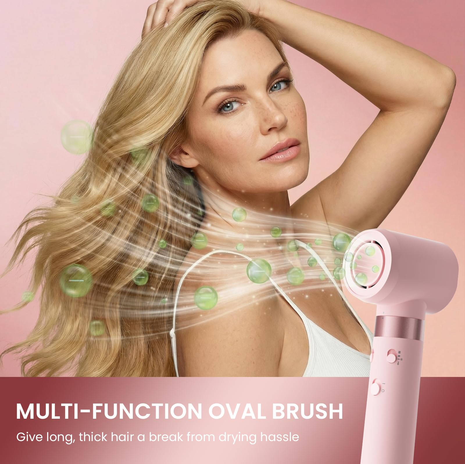 1787410023_G904Vucr Włosów suszarka, podwójny Voltage, Brush, 5 w 1 goracy powietrza Styler
