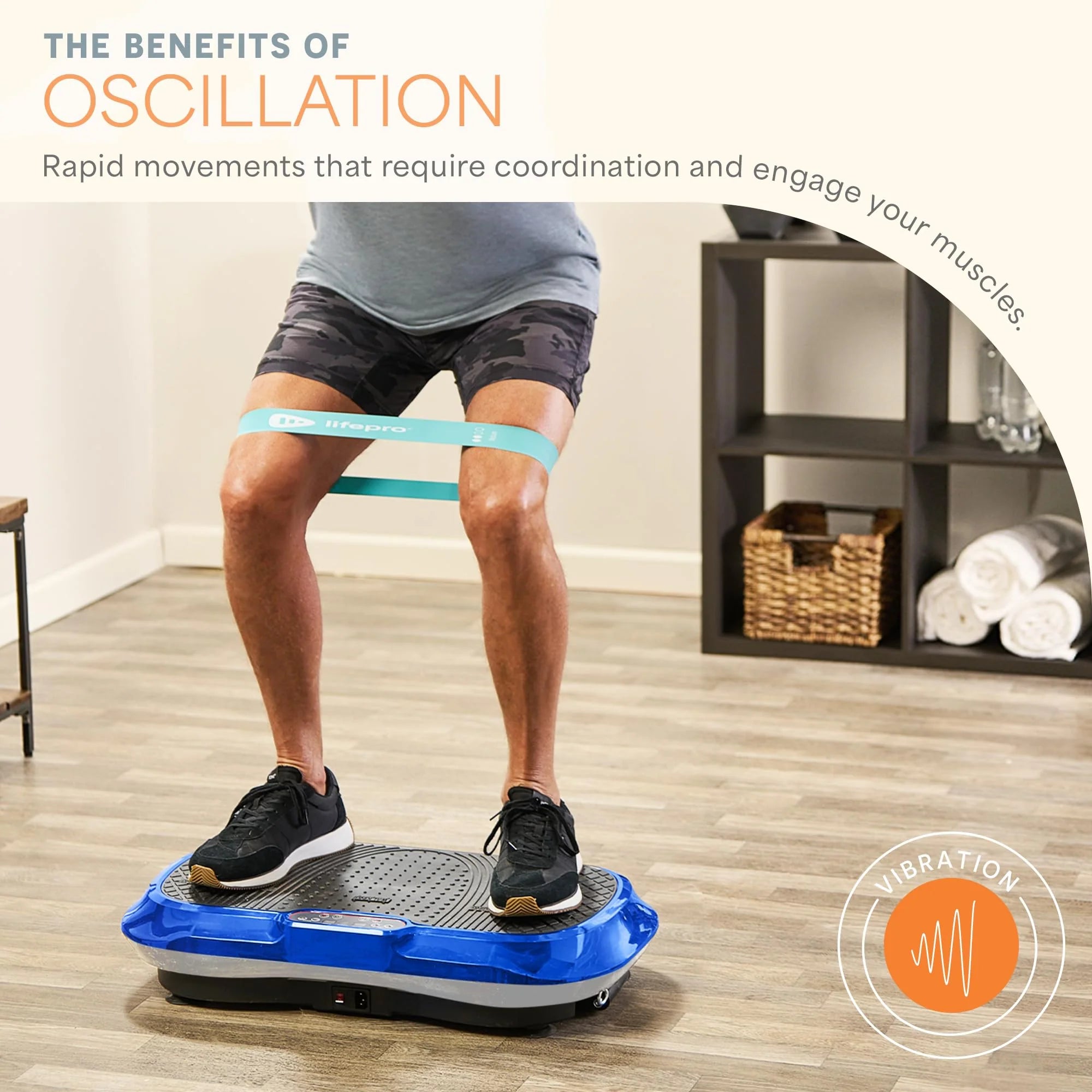 Vibration Plate Exercise maszyna, do Workouts