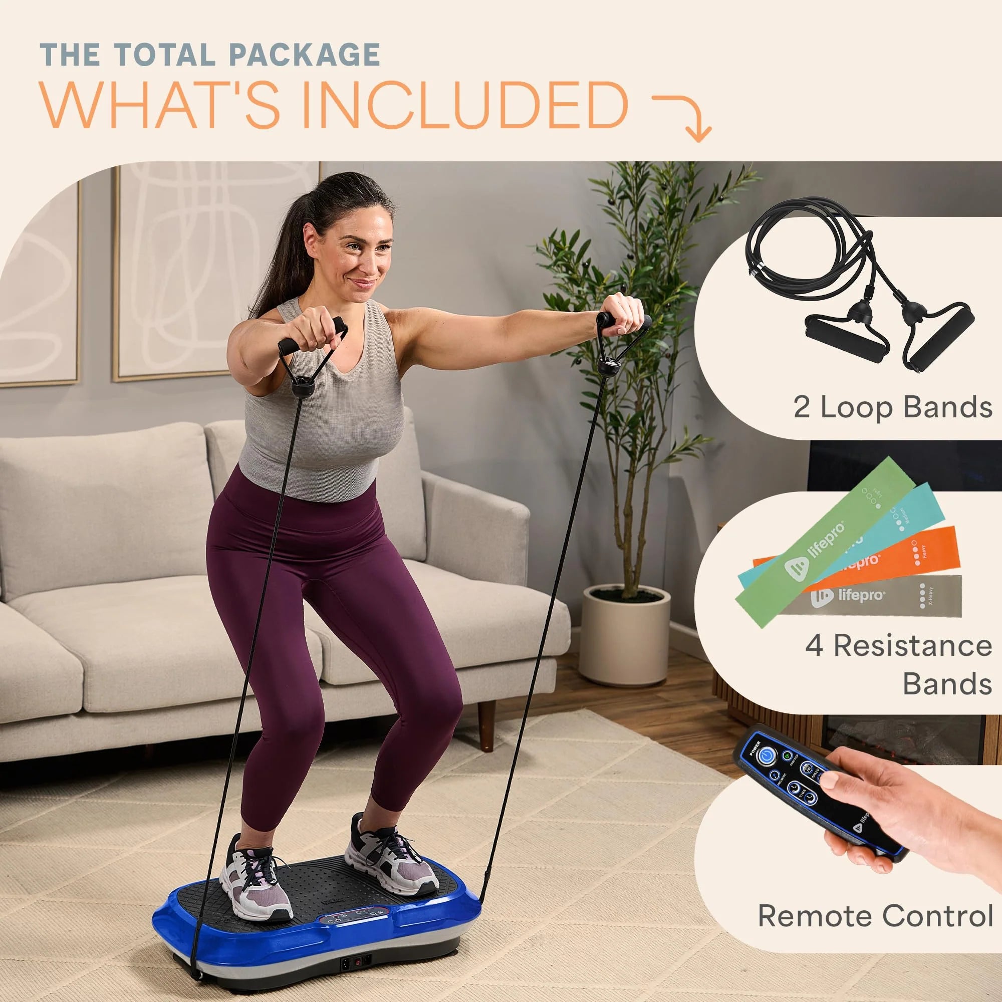 Vibration Plate Exercise maszyna, do Workouts