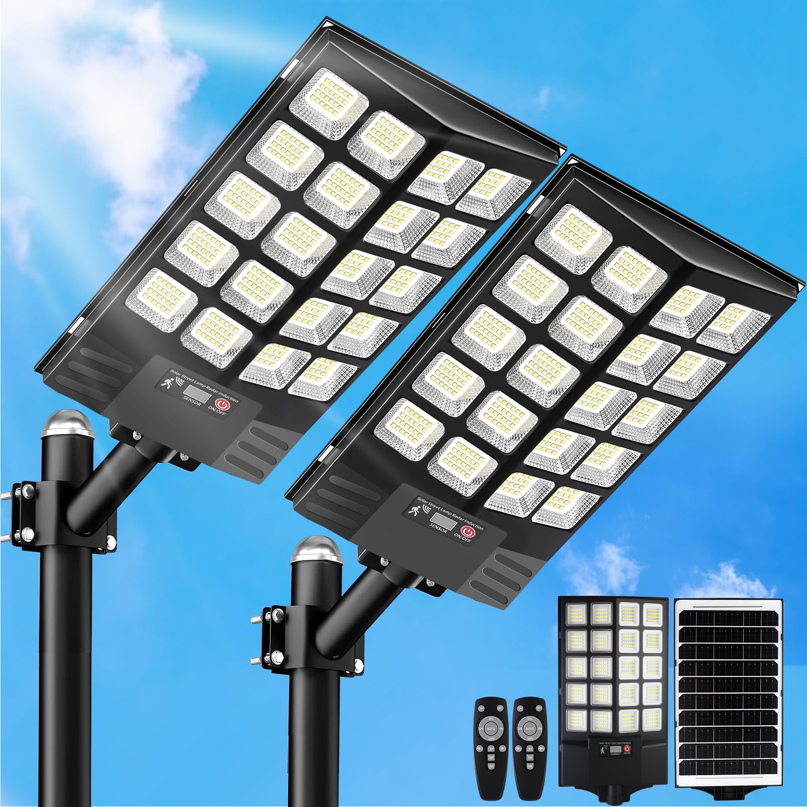 1787413994_nxIpDjF4 2 pakiet słoneczny Street lampy z 100000LM wodoodporny LED