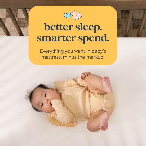 1787421214_Nv8OOSxp Comfort Crib materac, Firm, lekki, zdejmowany pokrowiec