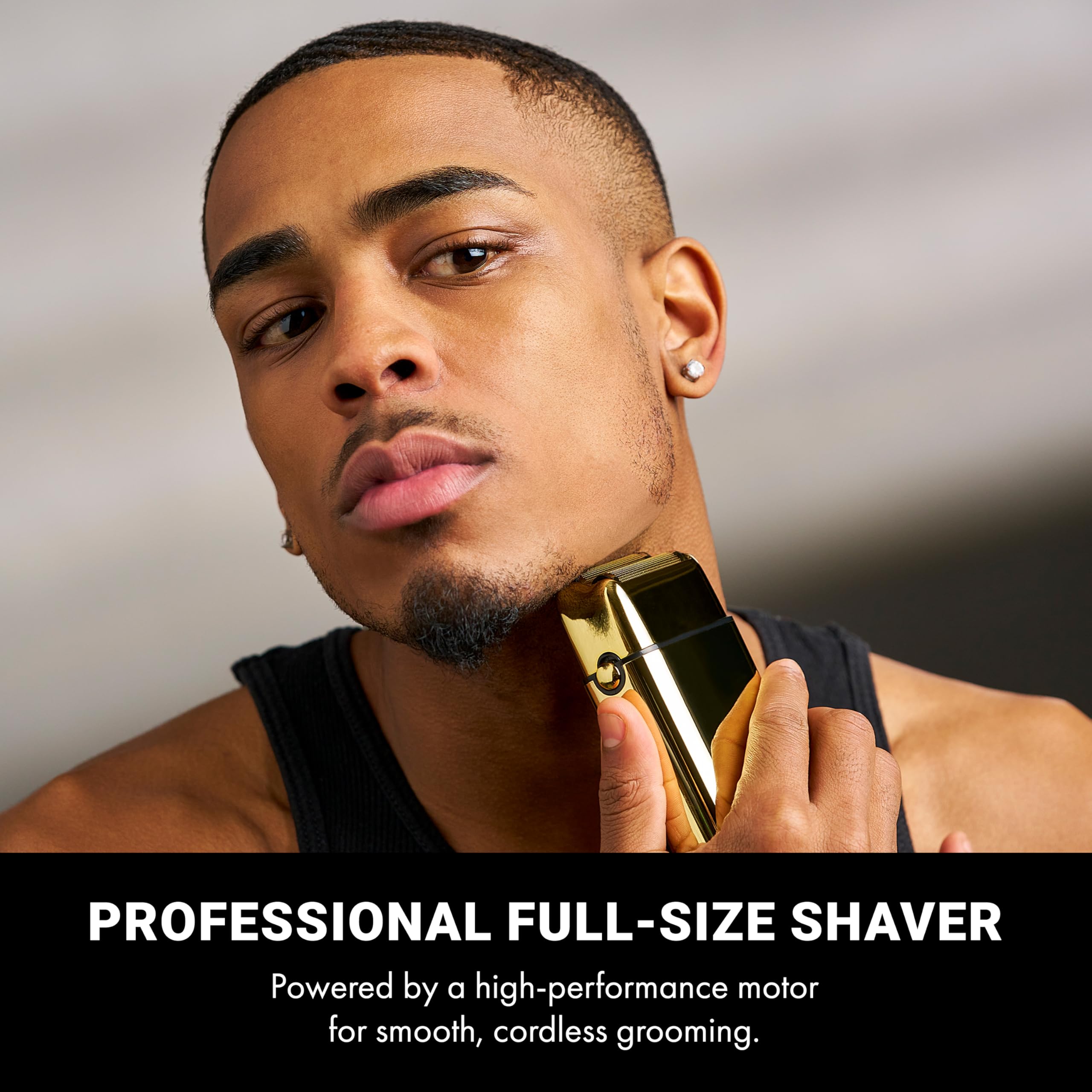 Metalfx podwójny Foil Shaver, przenośny elektryczny