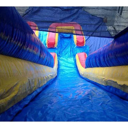 1787428030_y04yjS9g 20ft wysoki podwójny Lane Inflatable wody zjezdzalnia z basen Wetdry