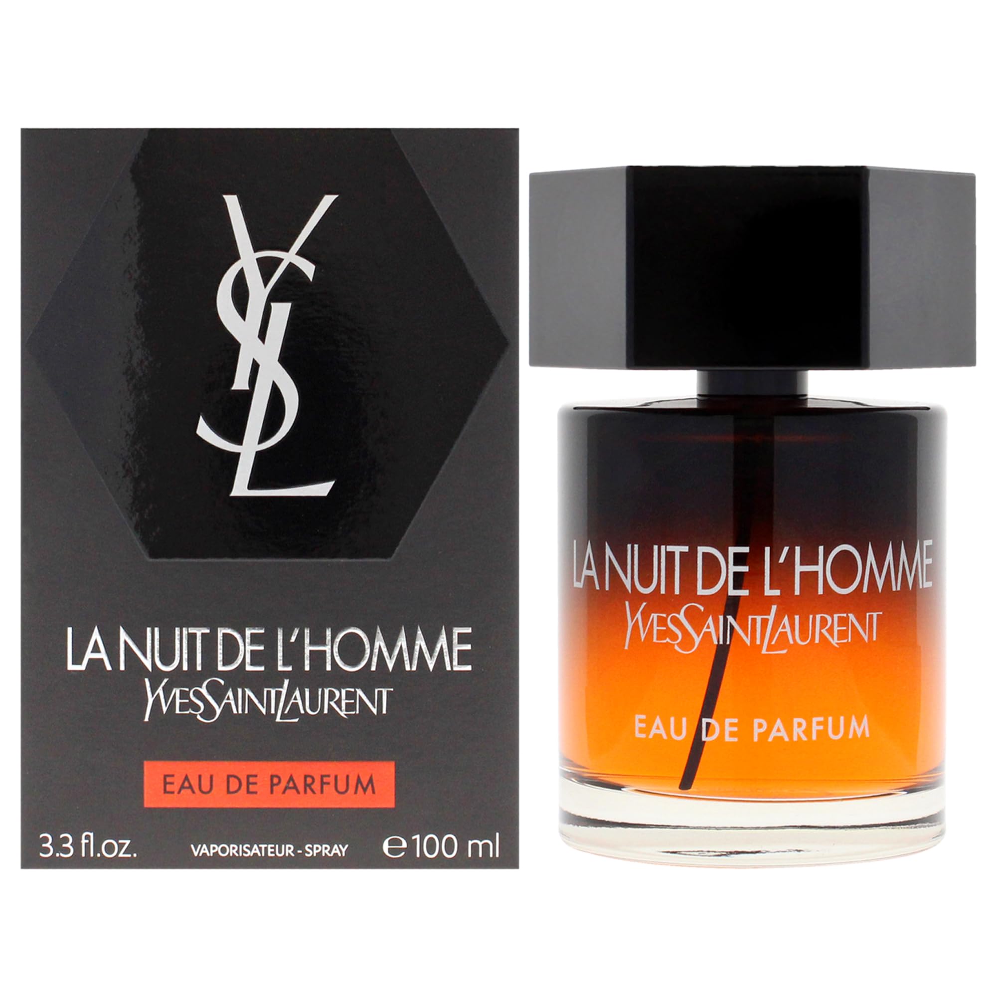 Eau De Parfum Spray, La Nuit De Lhomme, 3.3oz