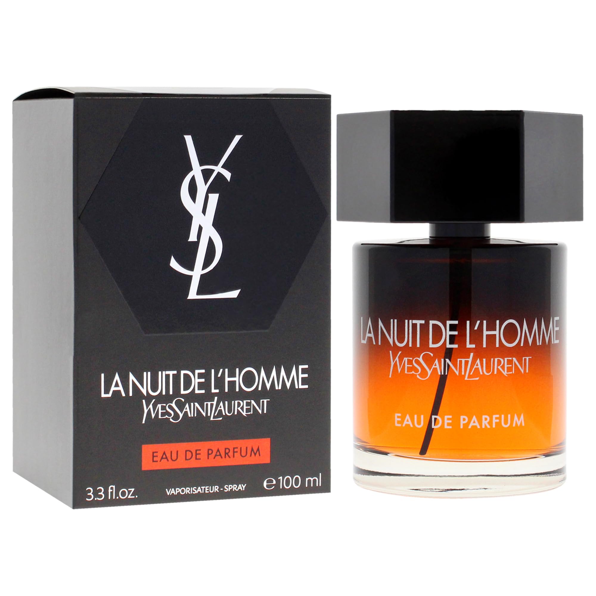 Eau De Parfum Spray, La Nuit De Lhomme, 3.3oz