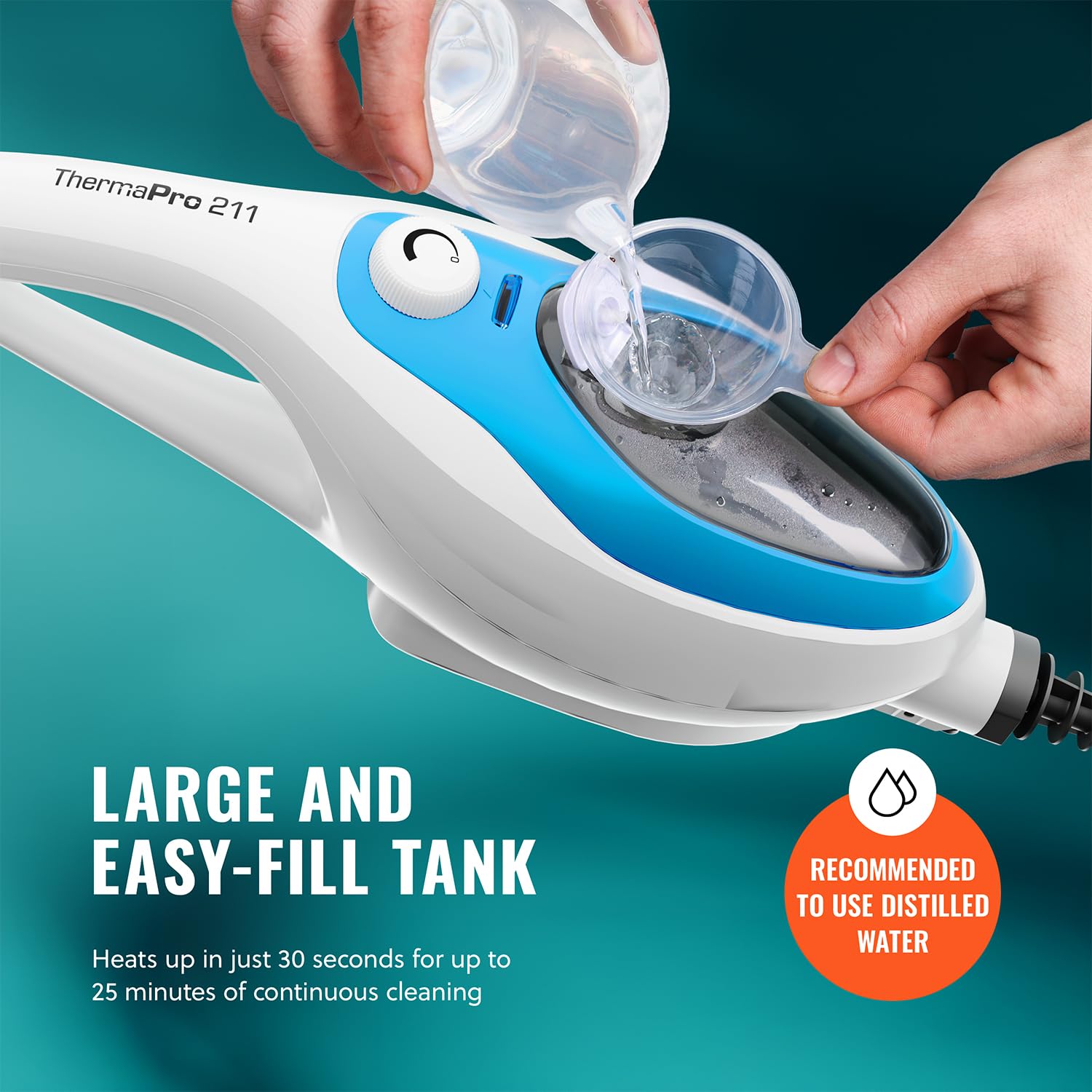 World's Steamers Pursteam 10-in-1 Steam Mop do Tile i Hardwood Floors