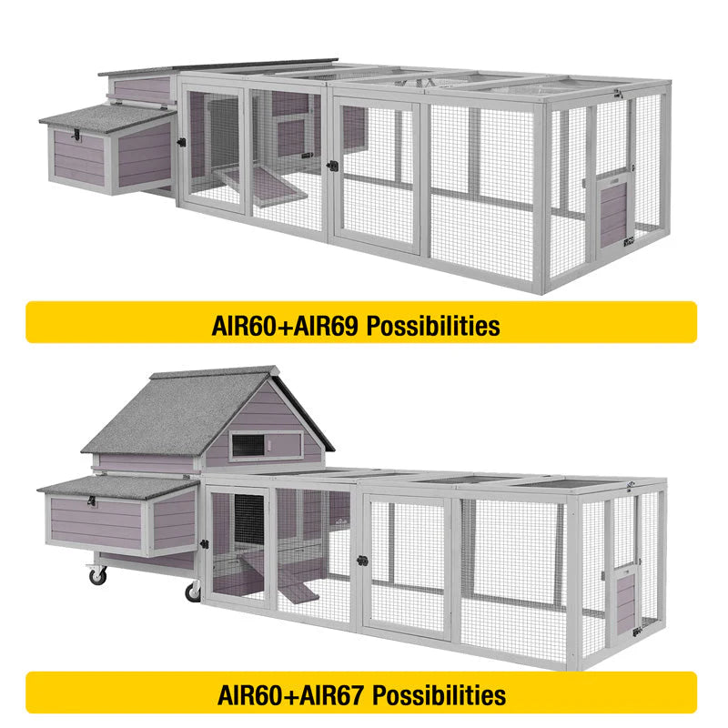 1787442861_1p7zIN58 Dla kur Coop, dla kur Run duży, Extension dla kur Pen PET Playpen 20.73 ft2