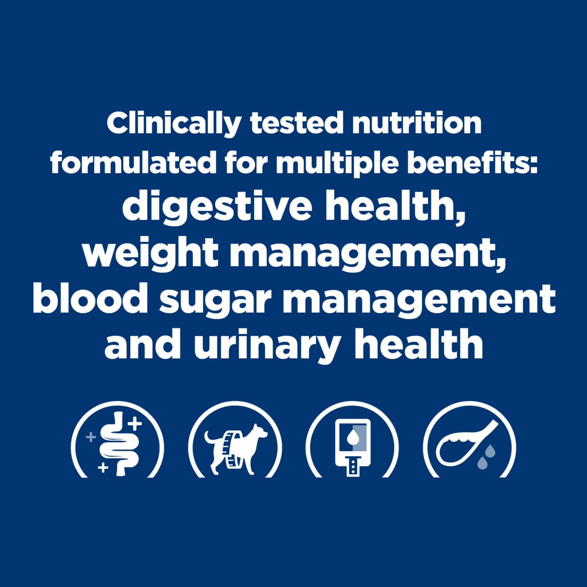 1787448113_Nsbx1QB4 Dla psa żywności, Prescription Diet Multi-benefit Digestive i waga Management suchy