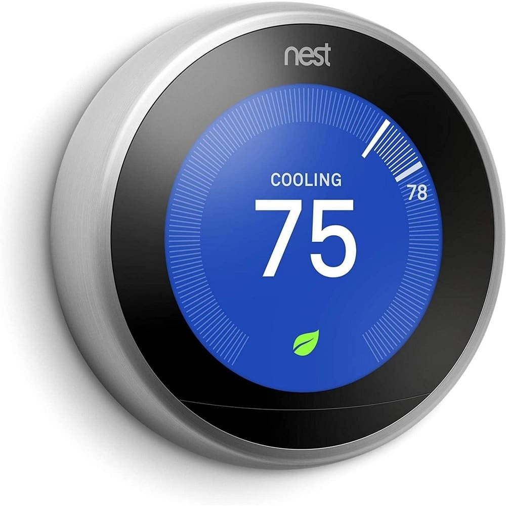 Thermostat, Learning smart, 3rd Generation stal nierdzewna, stal nierdzewna