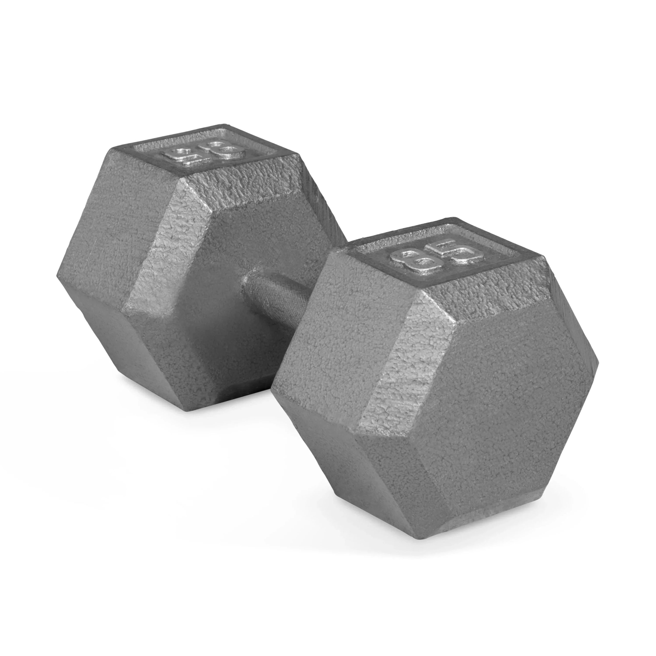 1787454369_v7o1eWP2 85lb Cast żelazko Hex Dumbbell z pojedynczy
