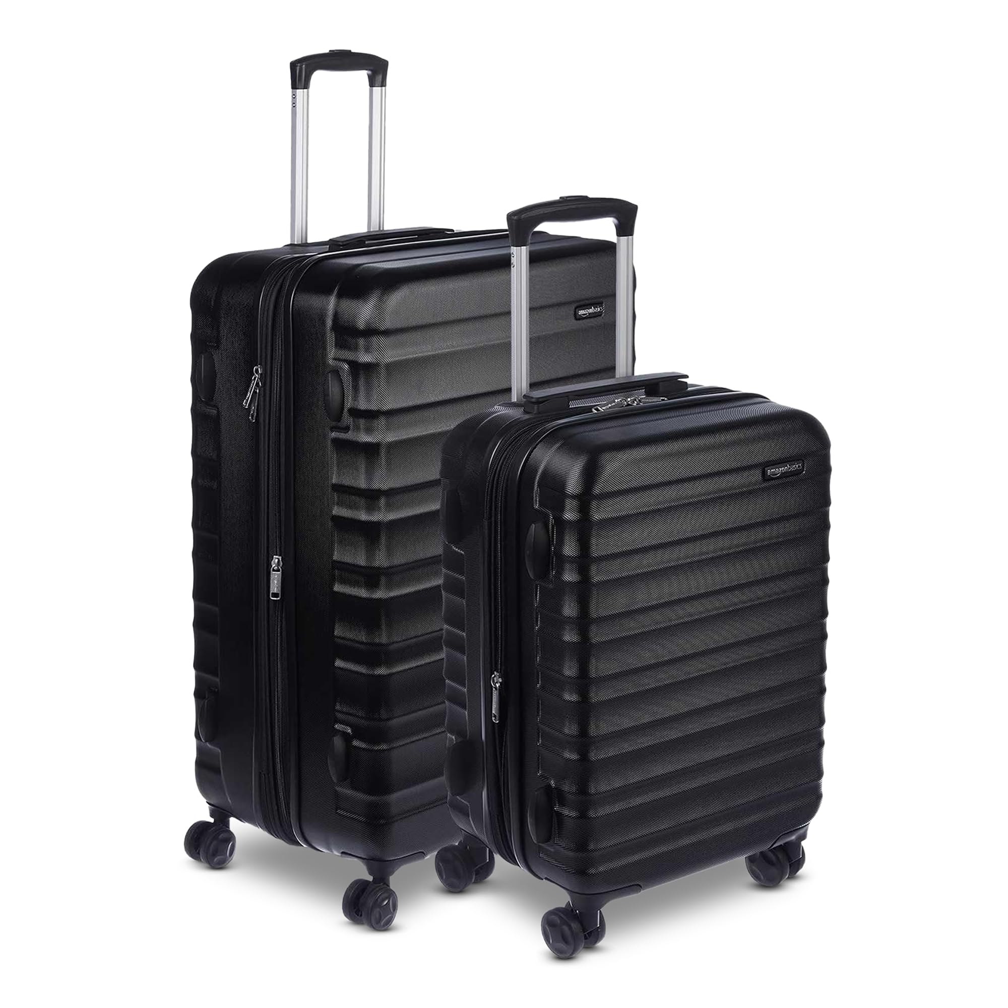 1787456737_G6kn9YeY Bagaz, 2-elementowy Hardside, zestaw, Expandable czarny Suitcases