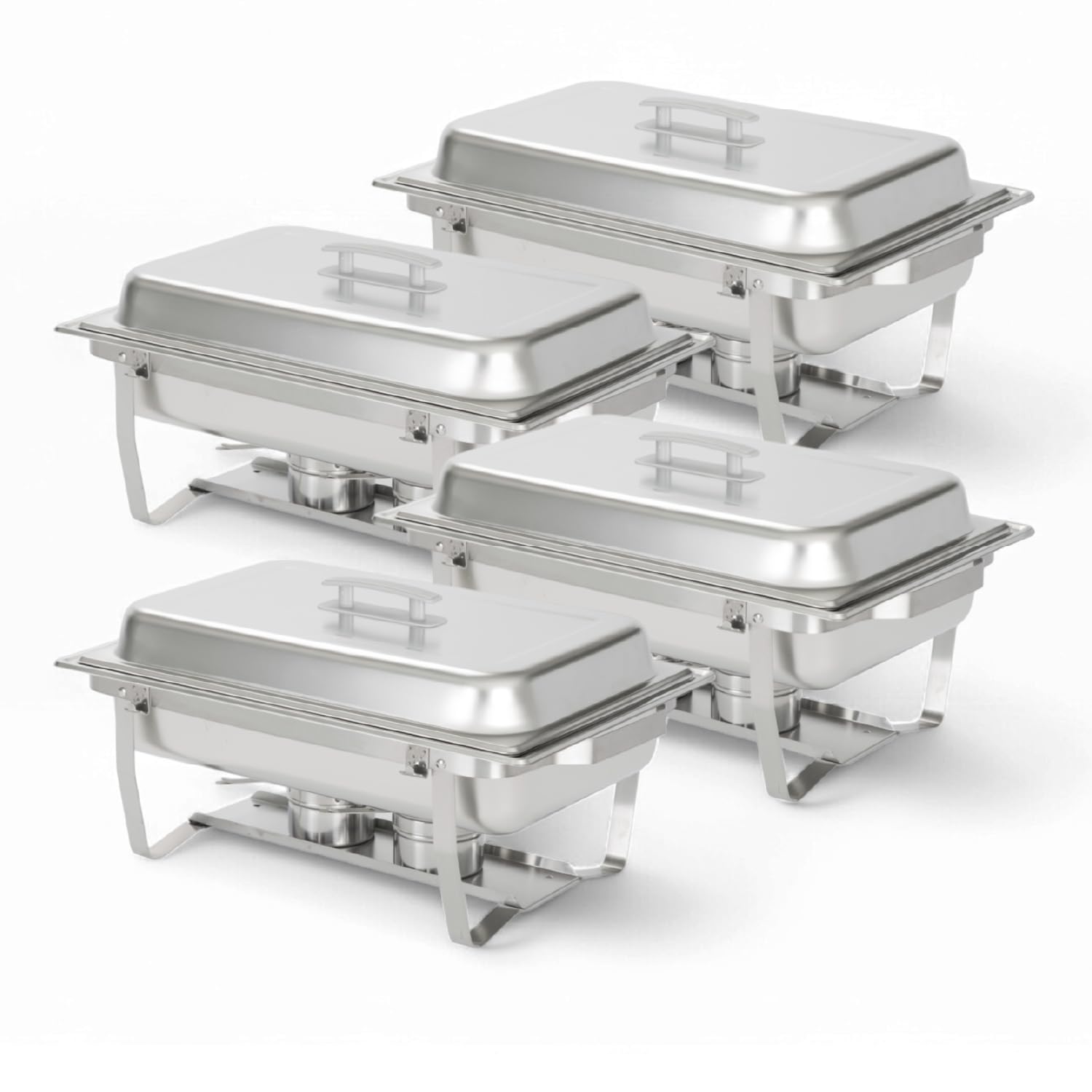 1787456806_SrynXNuH Living 4 pakiet stal nierdzewna Chafing Dish zestaw z Lids