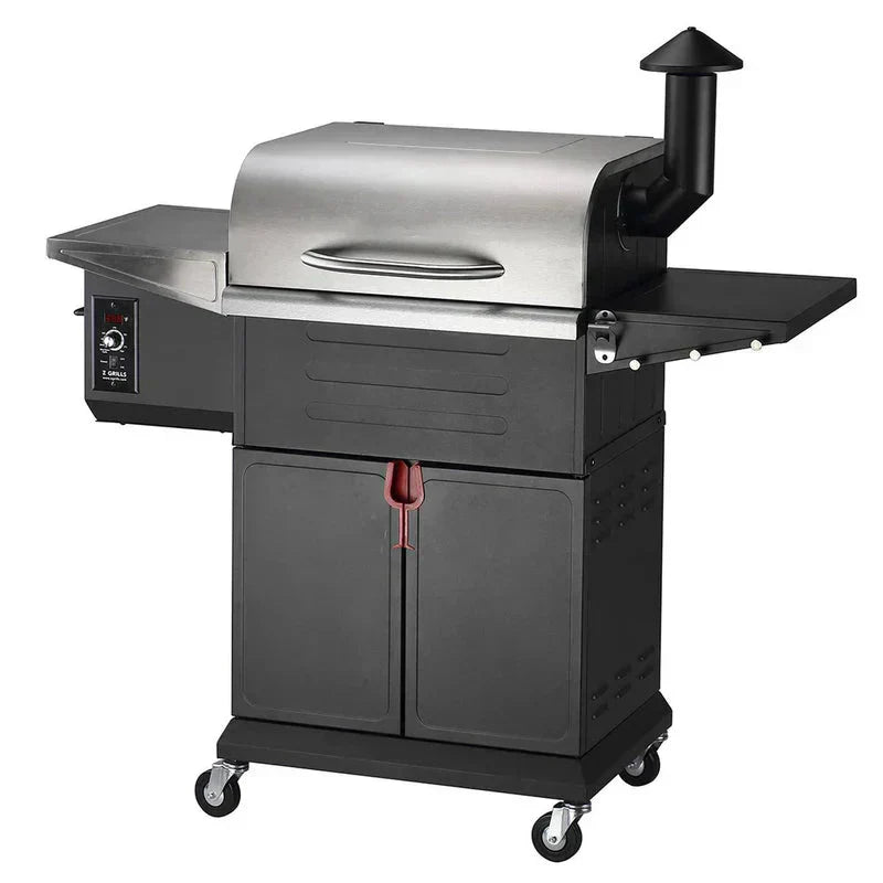 1787459850_GFl3ltpo ZPG-600D3E 8-in-1 i Smoker Pellet grill, 572 Sq.w, Porcelain-coated stal, Smoke kolor