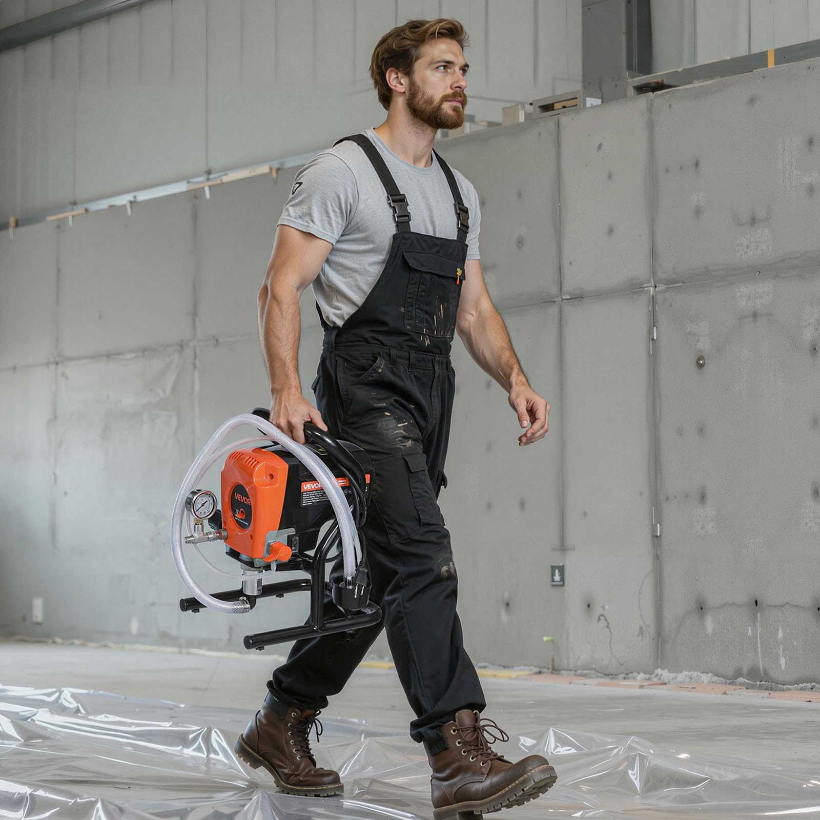 1787461659_e6GGO18t Paint Sprayer, stojak Airless, 900W 3300PSI wysoki ciśnienie