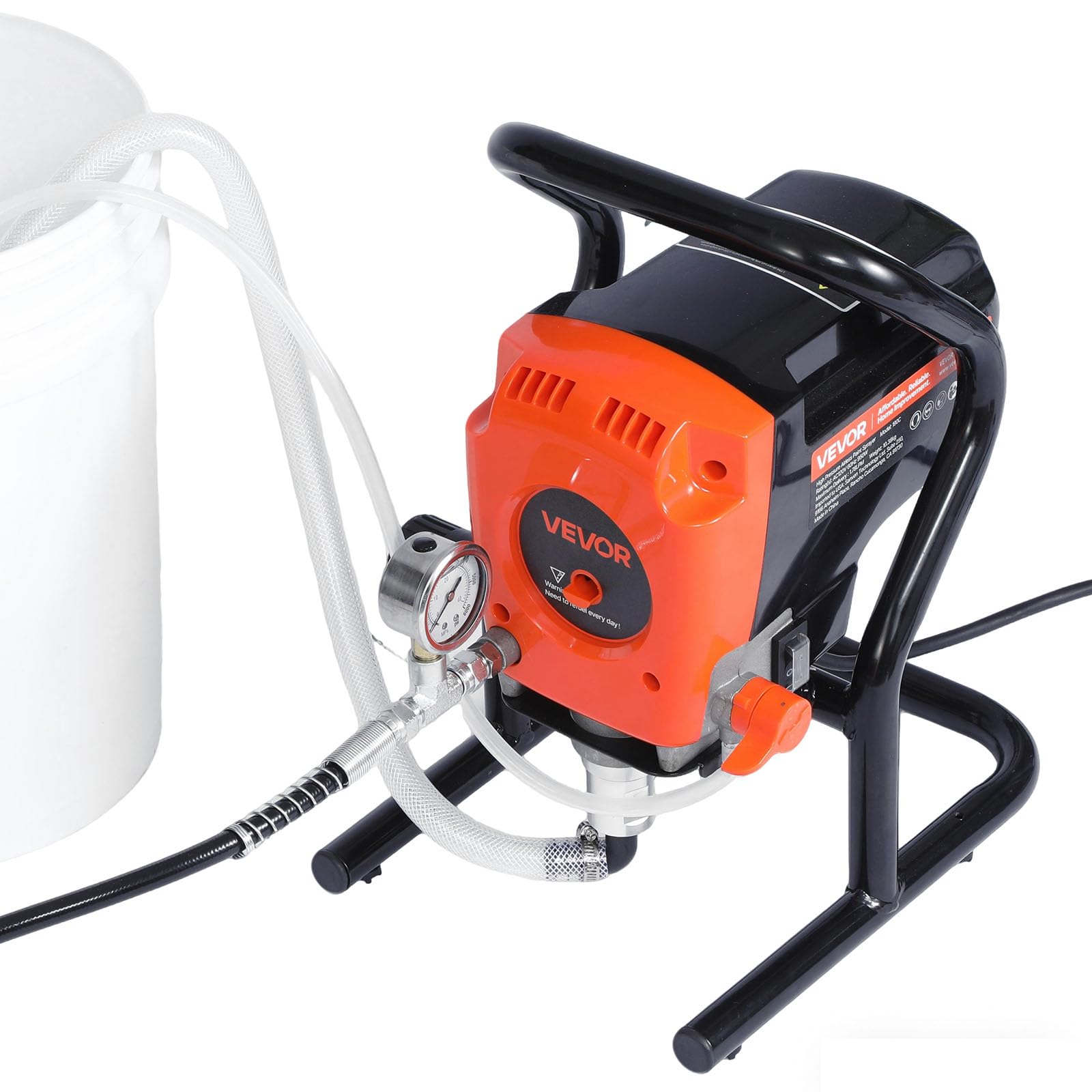1787461664_JDtuSgMn Paint Sprayer, stojak Airless, 900W 3300PSI wysoki ciśnienie