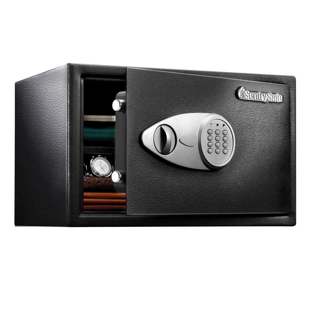 Czarny domowy z cyfrowy Keypad Safe, duży X125