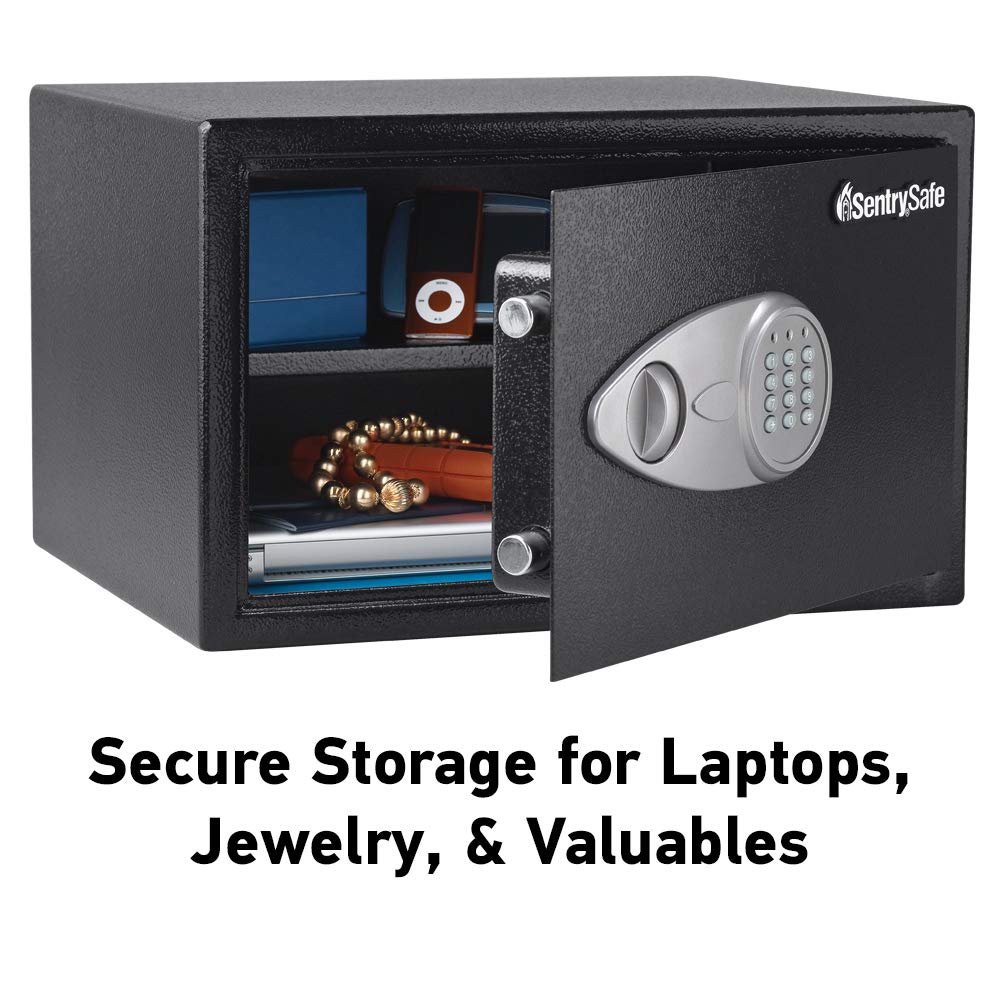 Czarny domowy z cyfrowy Keypad Safe, duży X125