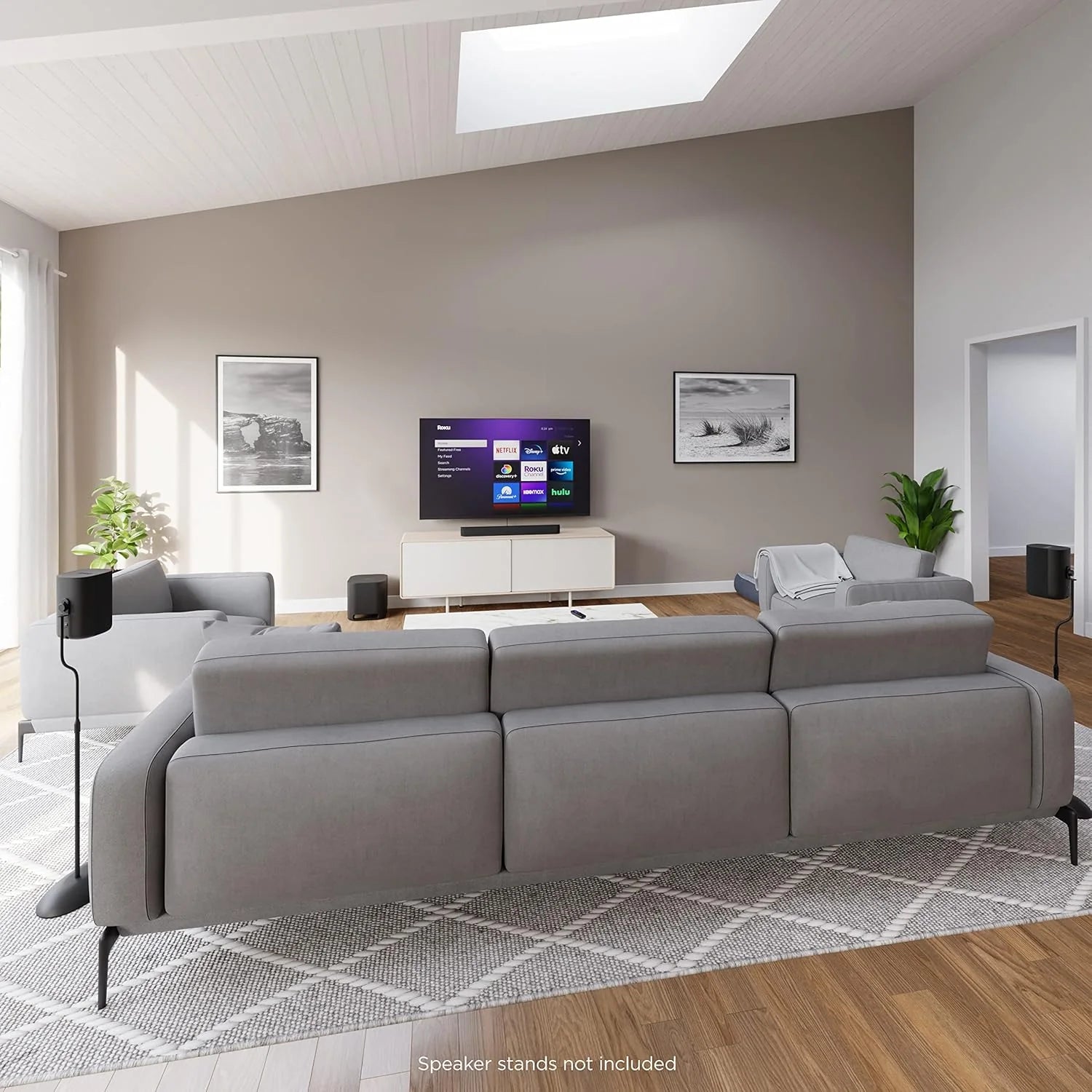 Bezprzewodowy do Streambars or TV Speakers, czarny, 2 Count