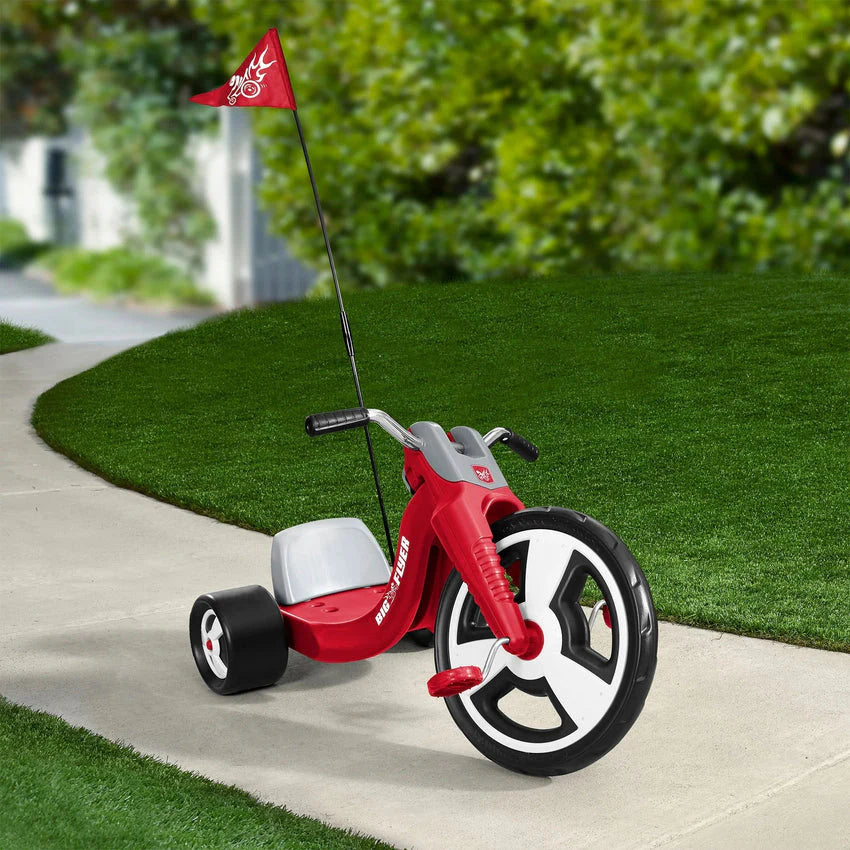 1787467142_mKHjD76C Big Sport Chopper z 16-cali Front koło Tricycle, Unisex, czerwony do Ages 3-7